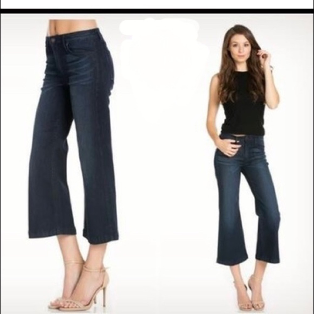 O2 Denim cropped jeans